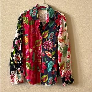 Fun Cino Crinkle Blouse from Sundance